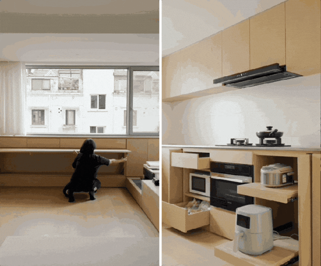 40 tuổi, nữ kiến trúc sư cải tạo căn hộ 170m² chỉ để phục vụ một người: Nhìn bên trong mới hiểu vì sao cô nói