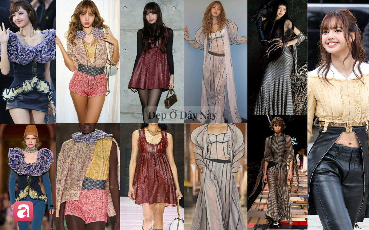 Vì sao Lisa luôn mặc đẹp hơn người mẫu chuyên nghiệp của Louis Vuitton? - Ảnh 5.
