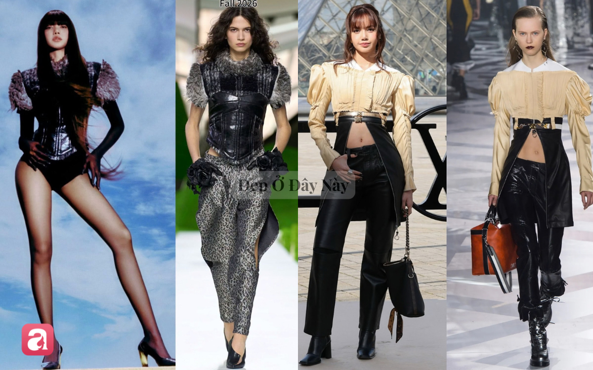 Vì sao Lisa luôn mặc đẹp hơn người mẫu chuyên nghiệp của Louis Vuitton? - Ảnh 3.