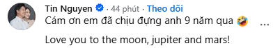 Đặng Thu Thảo đăng ảnh kỷ niệm 9 năm h&ocirc;n nh&acirc;n, &ocirc;ng x&atilde; Trung T&iacute;n liền b&igrave;nh luận một c&acirc;u - Ảnh 5.