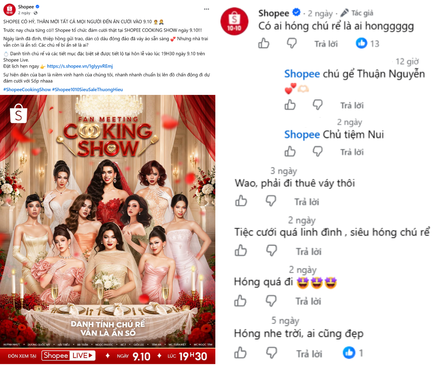 10.10 hẹn nhau tr&ecirc;n Shopee: Chuỗi livestream giải tr&iacute; v&agrave; ưu đ&atilde;i xuy&ecirc;n ng&agrave;y sale - Ảnh 2.