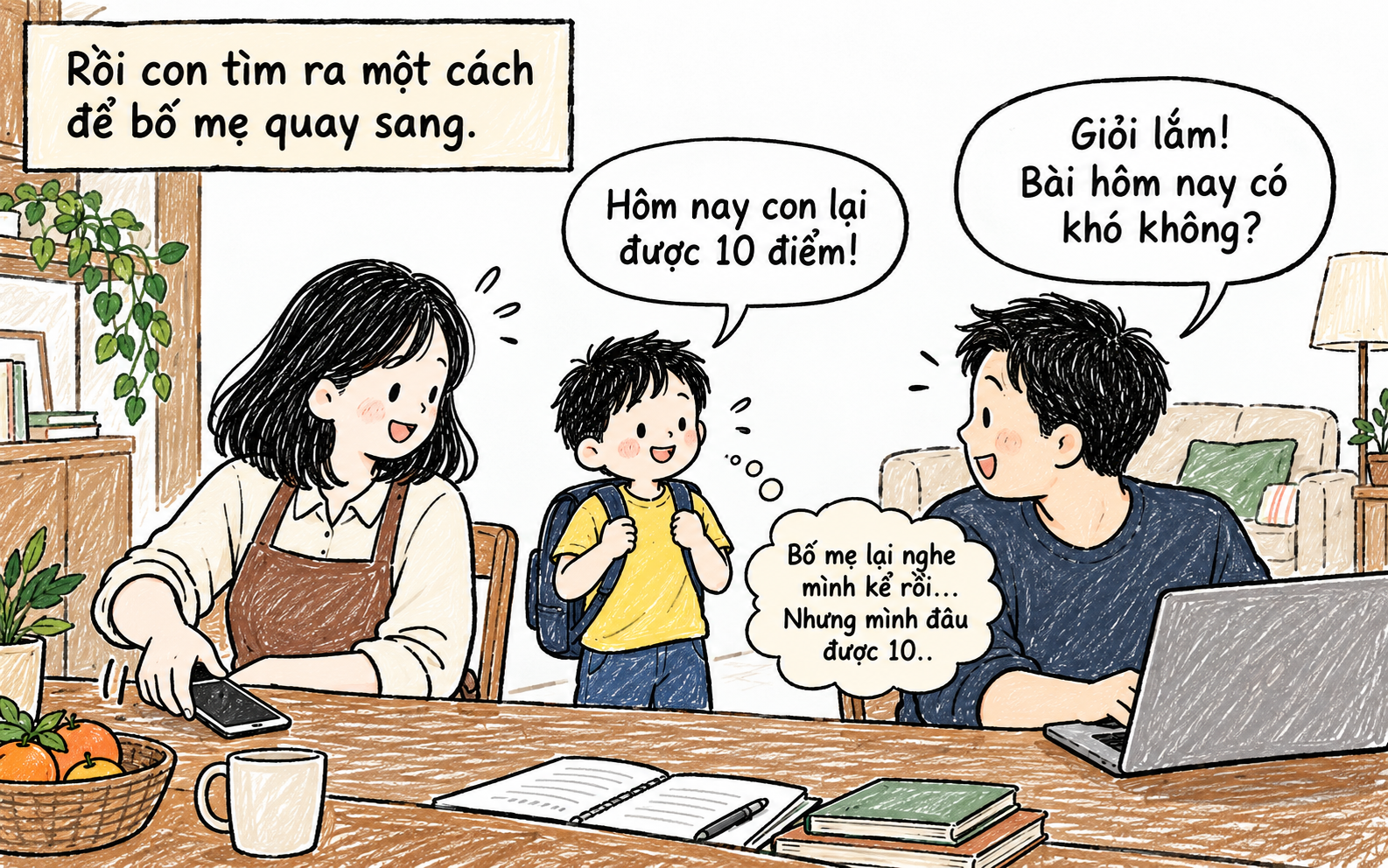 Con trai liên tục khoe điểm 10, mãi cho đến khi họp phụ huynh tôi mới ngỡ ngàng khi biết toàn bộ sự thật- Ảnh 4.