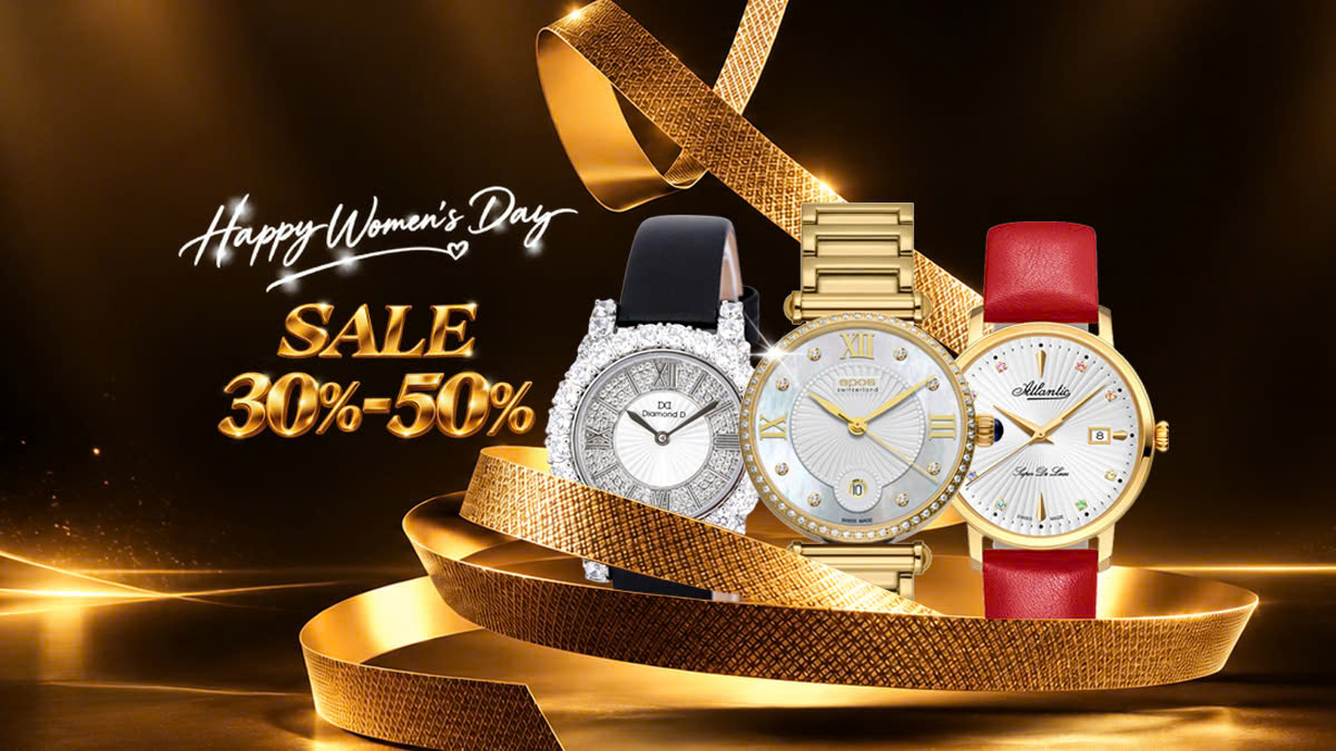 Chọn qu&agrave; 20/10, săn ưu đ&atilde;i tới 50% tại Đăng Quang Watch - Ảnh 1.
