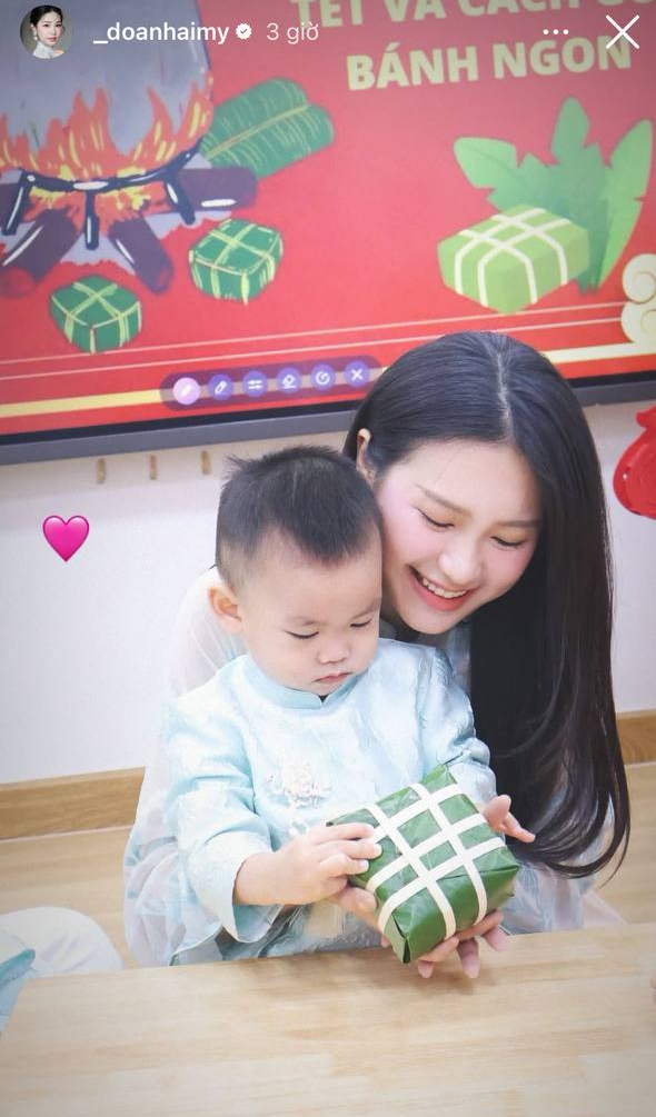 Do&atilde;n Hải My trang tr&iacute; biệt thự chục tỷ đ&oacute;n Tết, được khen vừa đẹp vừa kh&eacute;o v&igrave; m&acirc;m cỗ c&uacute;ng &ocirc;ng C&ocirc;ng &ocirc;ng T&aacute;o - Ảnh 7.