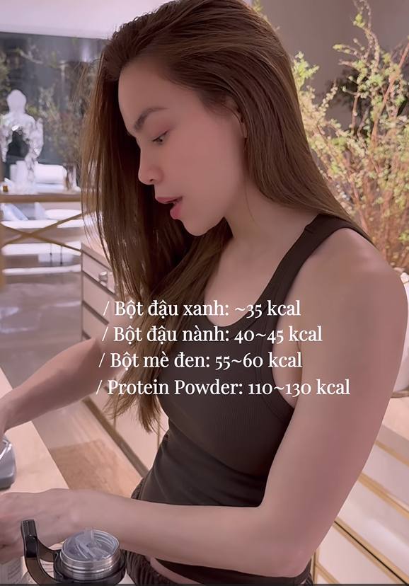 Hồ Ngọc H&agrave; tiết lộ thực đơn xuống 2kg trong 3 tuần, 