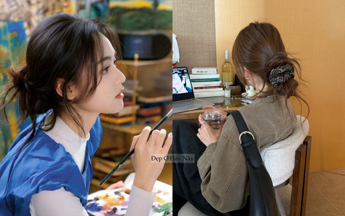 5 kiểu tóc nhanh gọn, dễ làm còn giúp gương mặt thon gọn hơn thấy rõ - Ảnh 5.