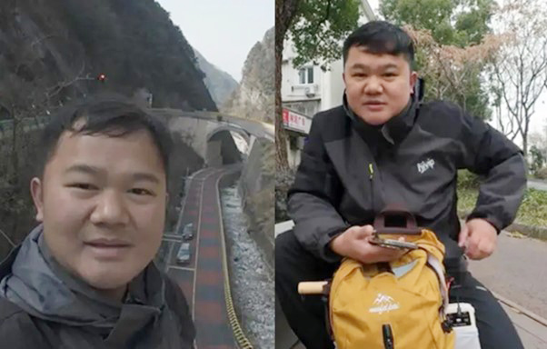 Ch&agrave;ng trai g&acirc;y sốc khi đi bộ 1.400km về qu&ecirc; ăn Tết - Ảnh 1.