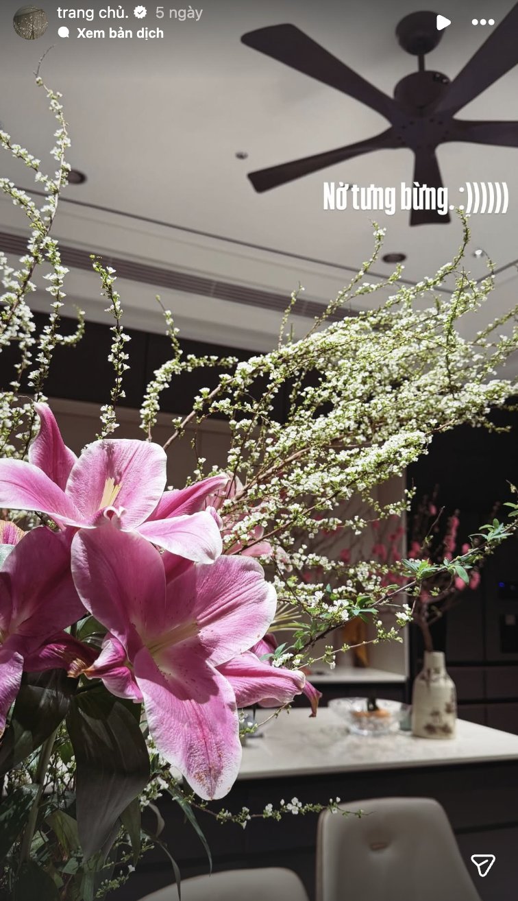 Do&atilde;n Hải My trang tr&iacute; biệt thự chục tỷ đ&oacute;n Tết, được khen vừa đẹp vừa kh&eacute;o v&igrave; m&acirc;m cỗ c&uacute;ng &ocirc;ng C&ocirc;ng &ocirc;ng T&aacute;o - Ảnh 6.