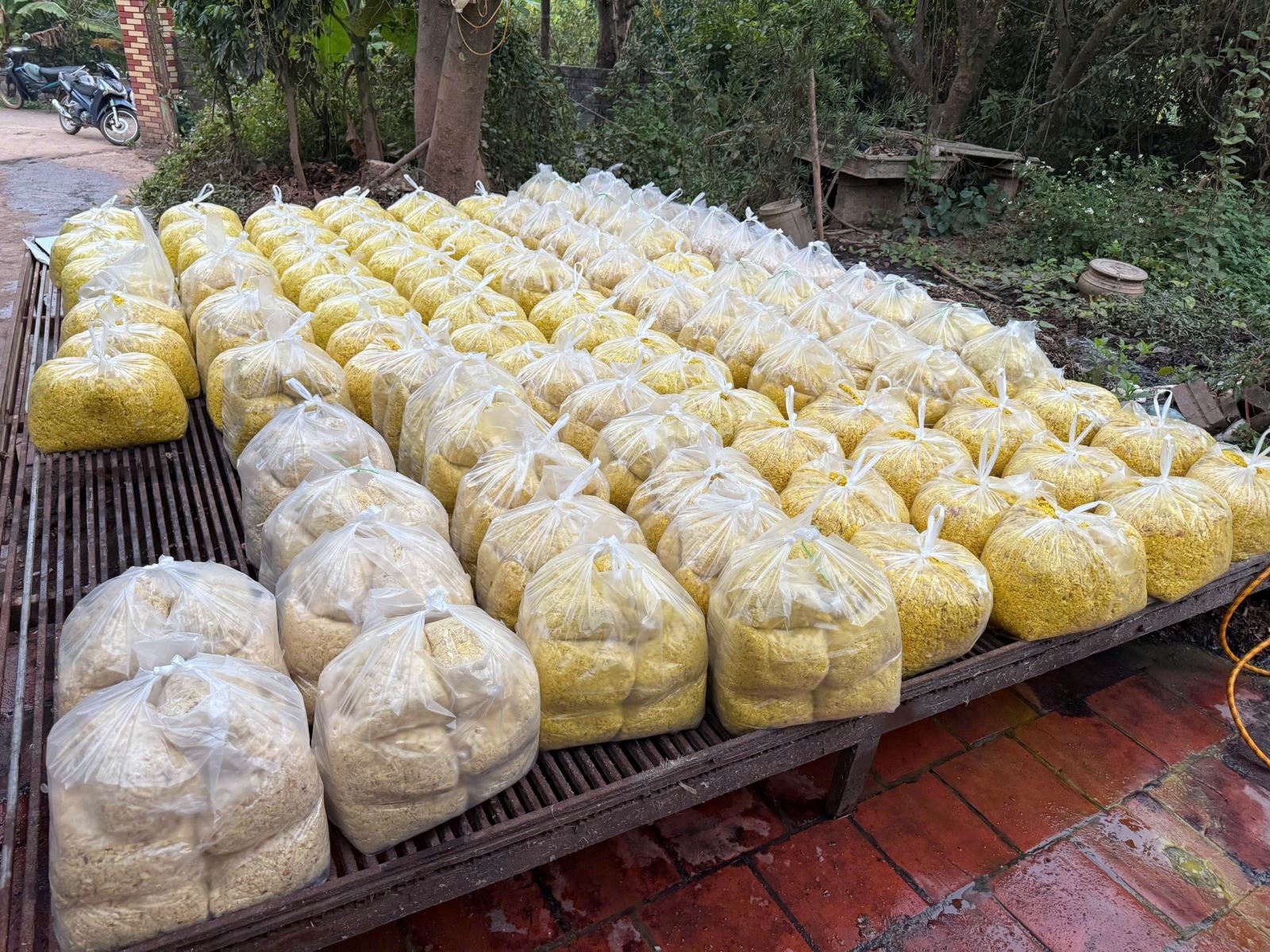 Khám xét, bắt giam chủ xưởng Nguyễn Văn Vinh 50 tuổi vì trộn chất gây ung thư vào gần 2 tấn thực phẩm - Ảnh 2.