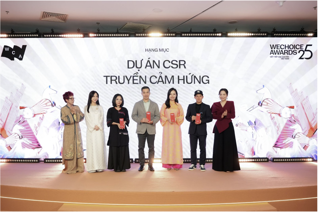 Những h&agrave;nh tr&igrave;nh CSR được gọi t&ecirc;n tại WeChoice Awards 2025: Khi tr&aacute;ch nhiệm x&atilde; hội của doanh nghiệp chạm tới tr&aacute;i tim cộng đồng- Ảnh 1.