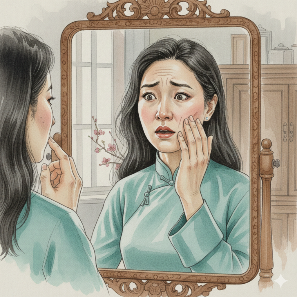 Tết này, tôi sợ soi gương hơn sợ việc nhà: Áp lực đến từ chiếc gương soi và khóe miệng của người khác - Ảnh 3.