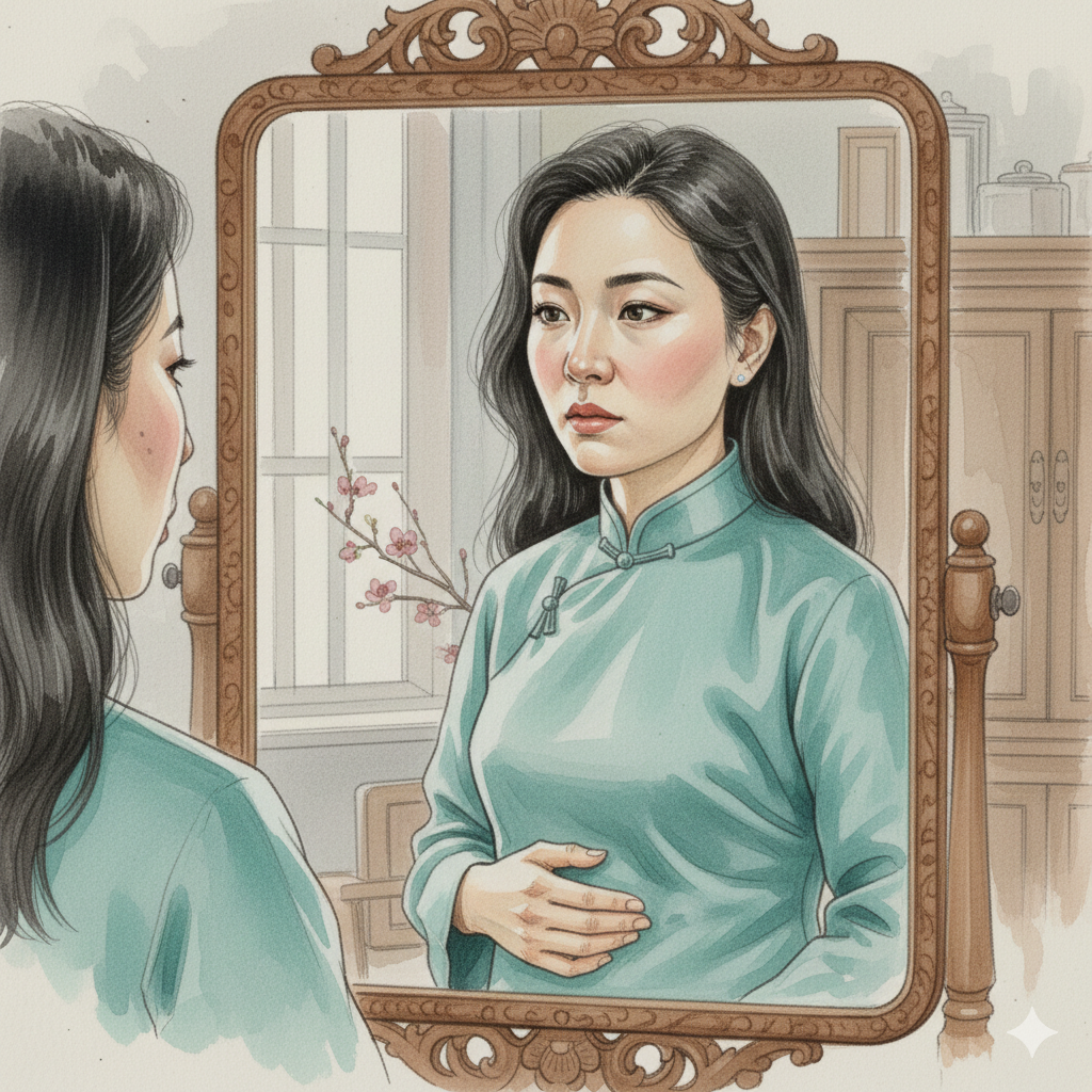 Tết này, tôi sợ soi gương hơn sợ việc nhà: Áp lực đến từ chiếc gương soi và khóe miệng của người khác - Ảnh 2.