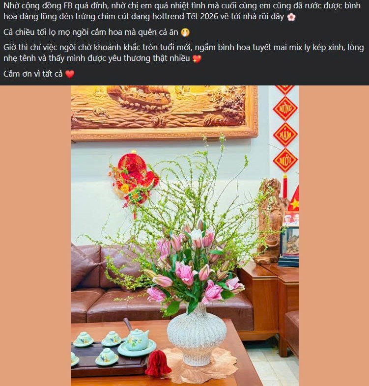 D&atilde; man độ hot của chiếc b&igrave;nh hoa n&agrave;y, c&oacute; người đ&ugrave;a: 