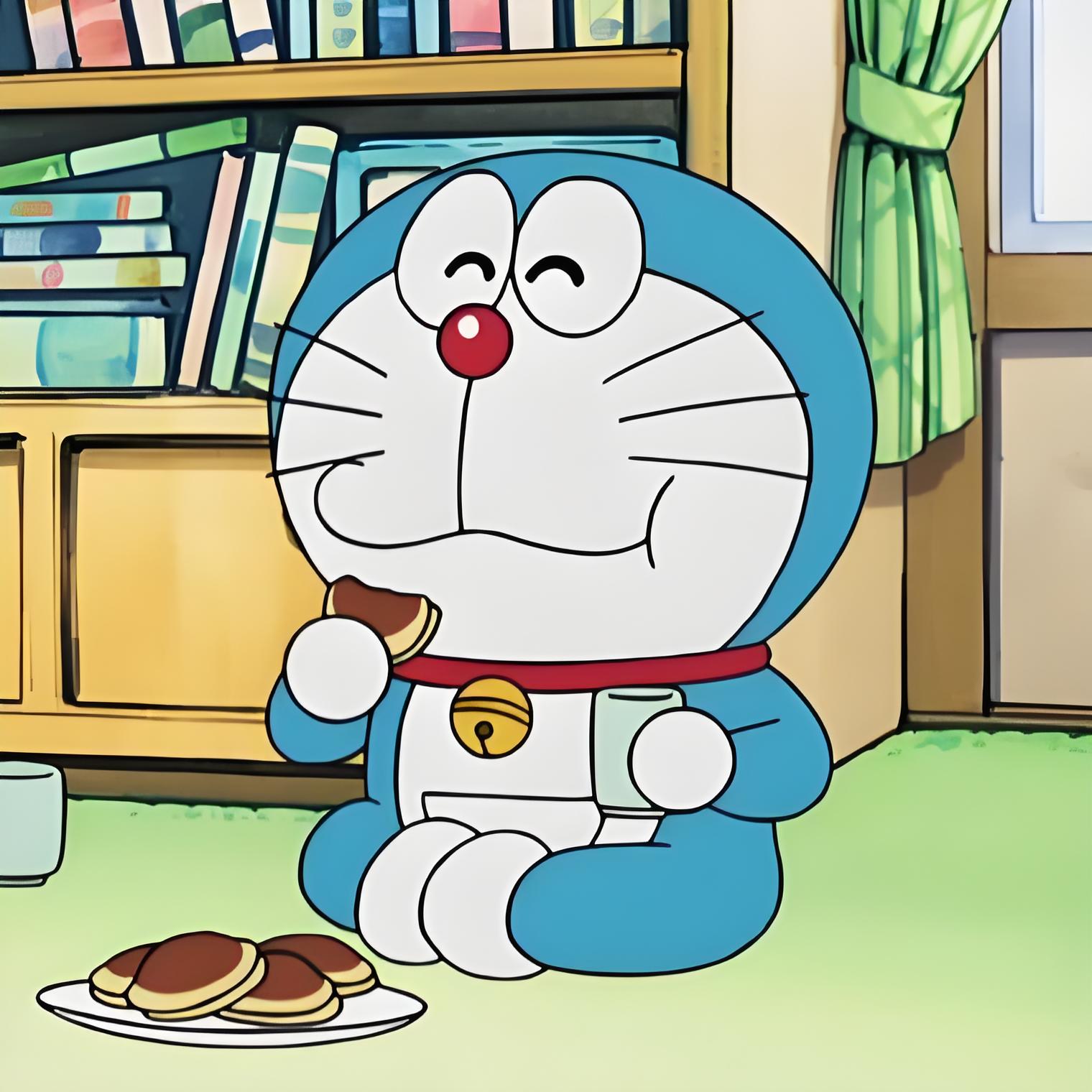 H&oacute;a ra đ&acirc;y ch&iacute;nh l&agrave; l&yacute; do Doraemon m&ecirc; m&oacute;n b&aacute;nh r&aacute;n như điếu đổ!- Ảnh 1.