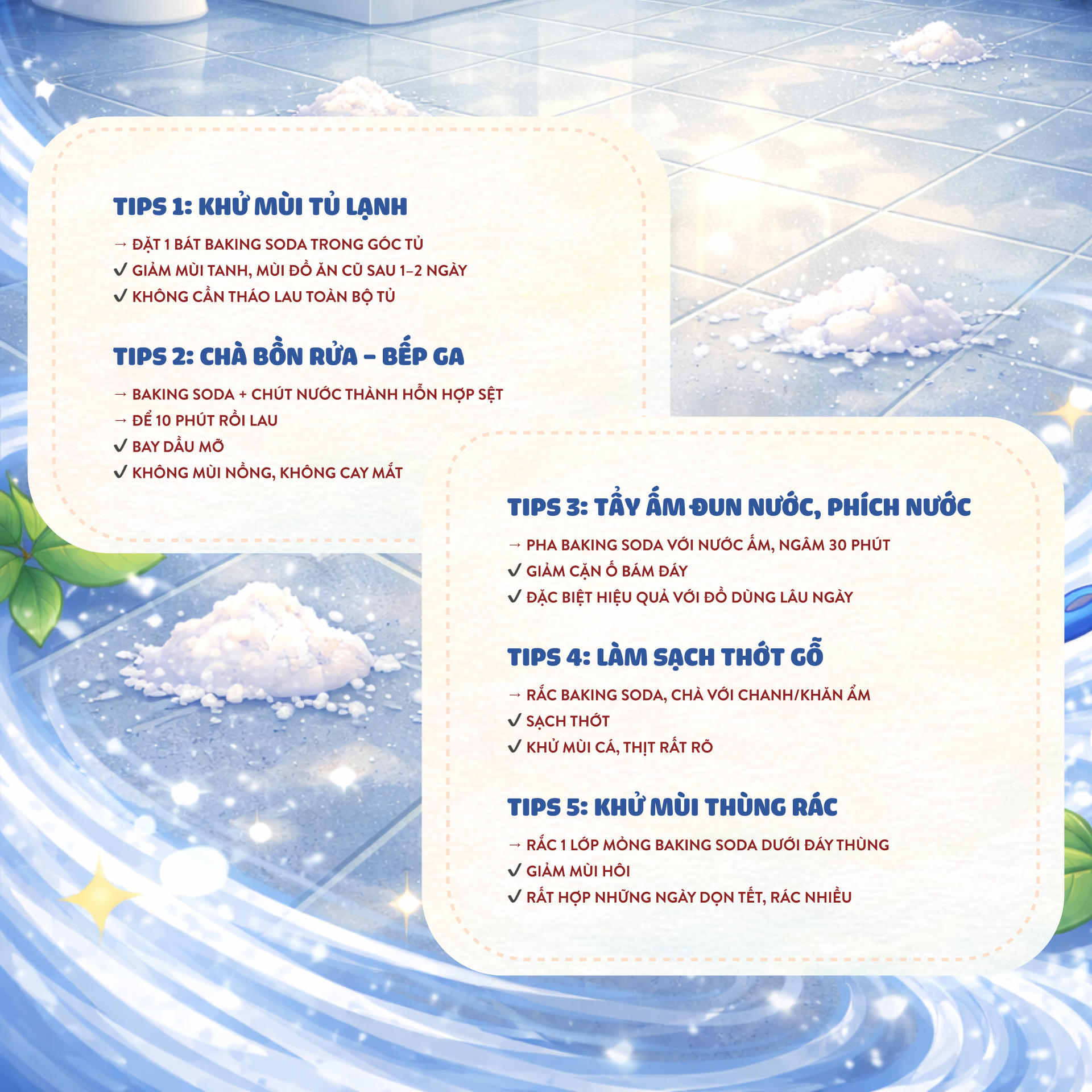 10 mẹo dọn nh&agrave; đ&oacute;n Tết &ldquo;nh&agrave;n t&ecirc;nh&rdquo;: Kh&ocirc;ng cần h&oacute;a chất vẫn sạch bong, thơm m&aacute;t - Ảnh 6.