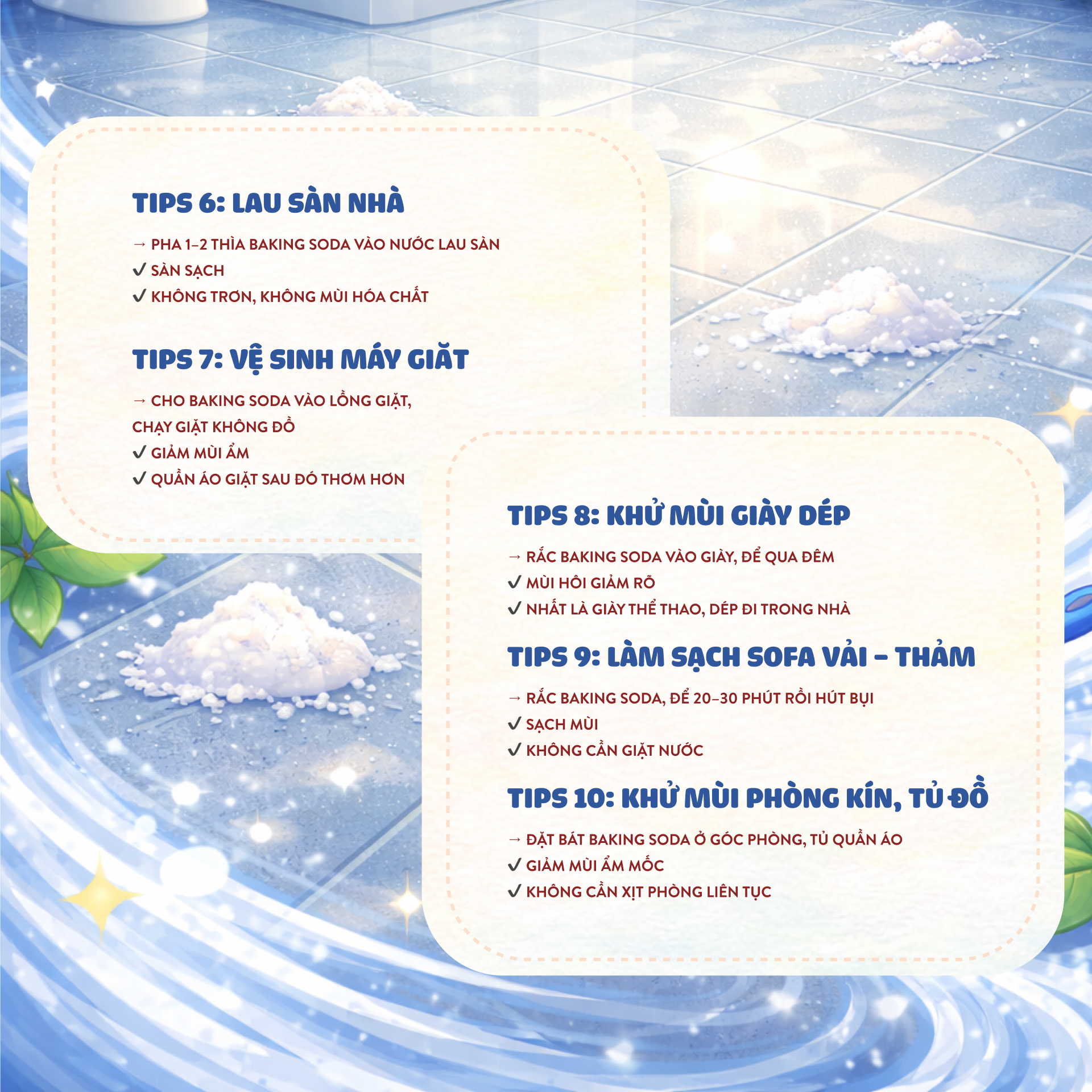 10 mẹo dọn nh&agrave; đ&oacute;n Tết &ldquo;nh&agrave;n t&ecirc;nh&rdquo;: Kh&ocirc;ng cần h&oacute;a chất vẫn sạch bong, thơm m&aacute;t - Ảnh 5.