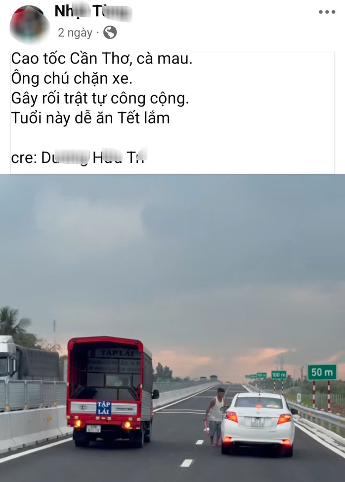 Đoạn clip ngắn tr&ecirc;n cao tốc g&acirc;y 