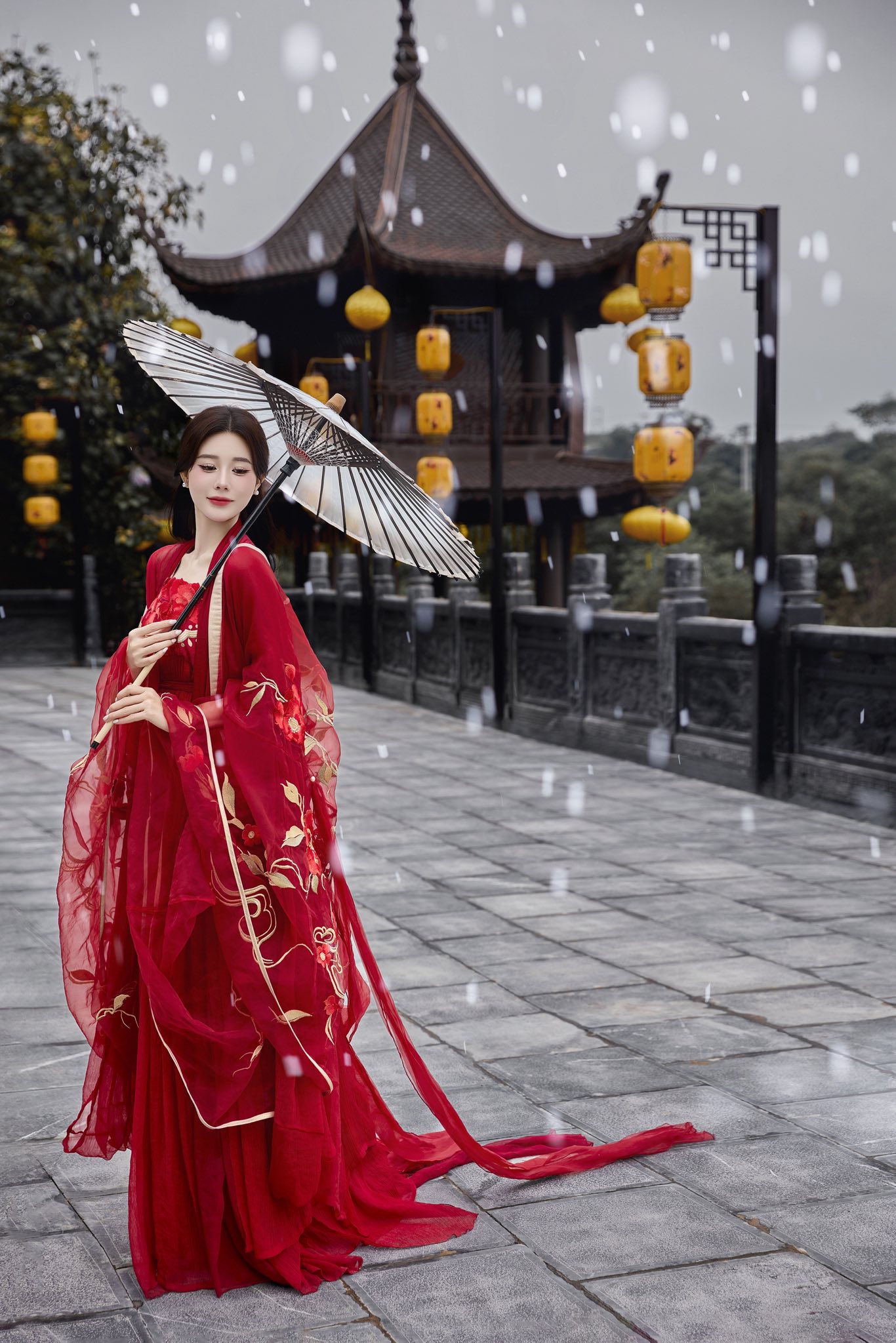 Ph&aacute;t hiện "ti&ecirc;n cảnh" tuyệt đẹp c&aacute;ch H&agrave; Nội chỉ 30km: Ng&ocirc;i đền tựa sơn đạp thủy g&acirc;y b&atilde;o hội m&ecirc; x&ecirc; dịch đầu xu&acirc;n B&iacute;nh Ngọ- Ảnh 12.