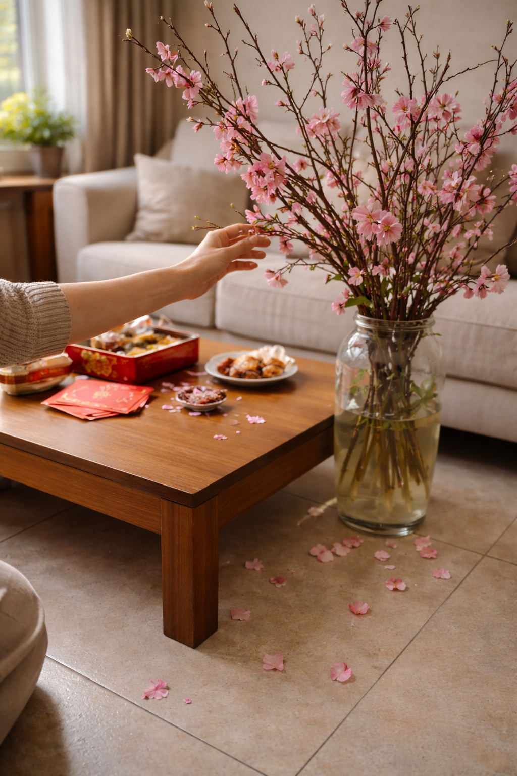 M&ugrave;ng 5 Tết: Đừng để hoa đ&agrave;o t&agrave;n l&agrave;m nh&agrave; nặng năng lượng - Ảnh 1.