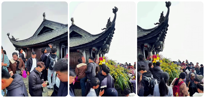 Ch&ugrave;a Đồng Y&ecirc;n Tử đ&ocirc;ng đ&uacute;c ng&agrave;y m&ugrave;ng 3 Tết , thu h&uacute;t 20 . 000 Du kh&aacute;ch - Ảnh 5.