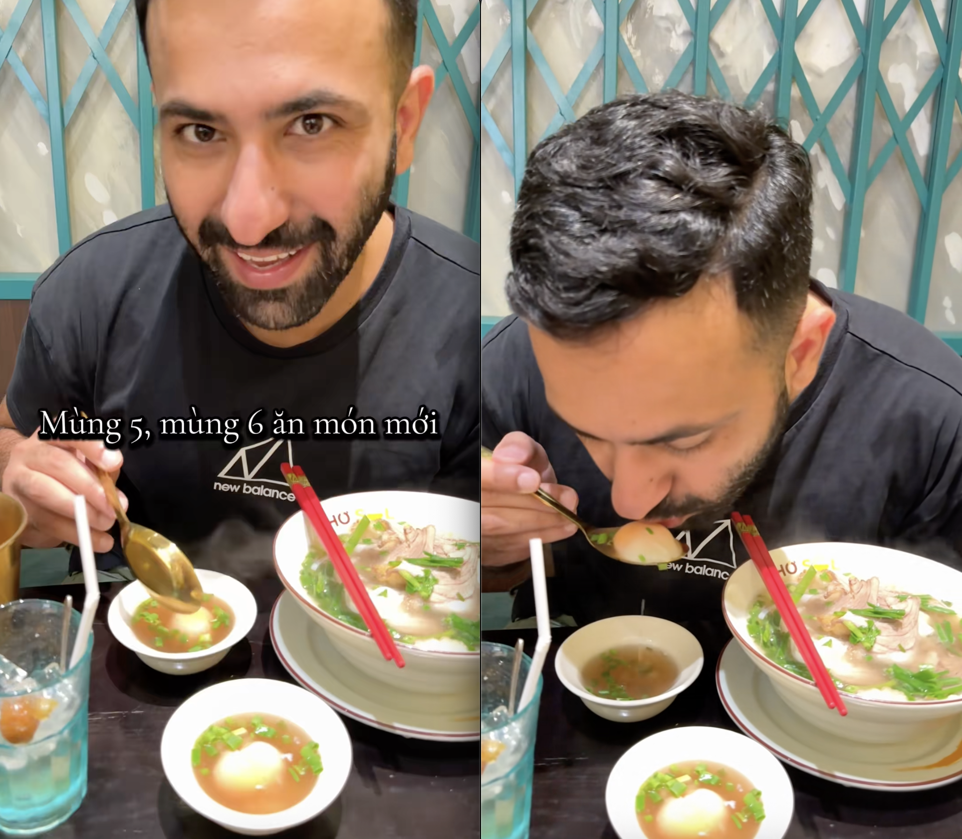 Khách Tây chấm 10 điểm cho trứng chần Việt Nam sau 4 ngày ăn Tết 2026 - Ảnh 1. Khách Tây chấm 10 điểm cho trứng chần Việt Nam sau 4 ngày ăn Tết 2026 - Ảnh 1.