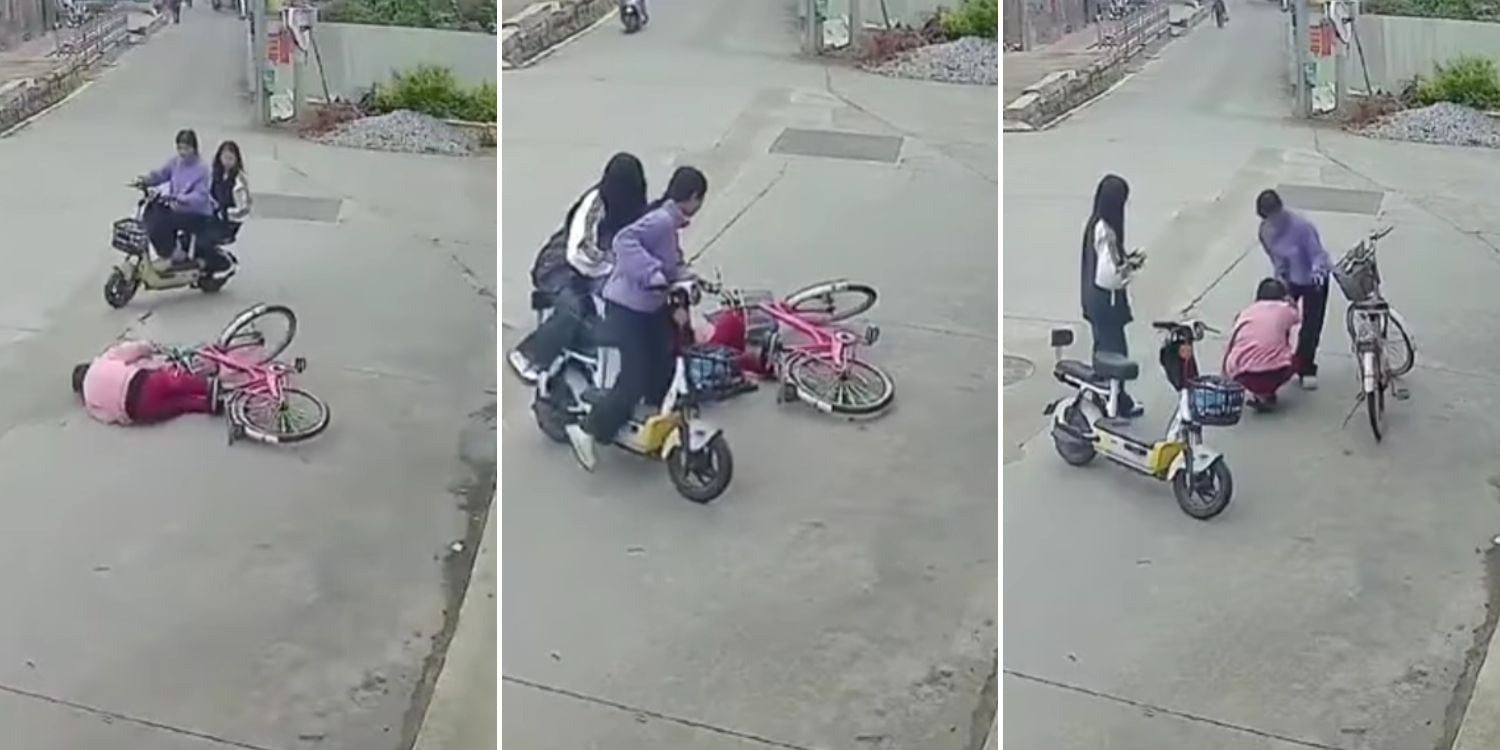 Gi&uacute;p đỡ cụ b&agrave; ng&atilde; xe đạp, 2 học sinh bị đ&ograve;i bồi thường 844 triệu đồng - Ảnh 1.