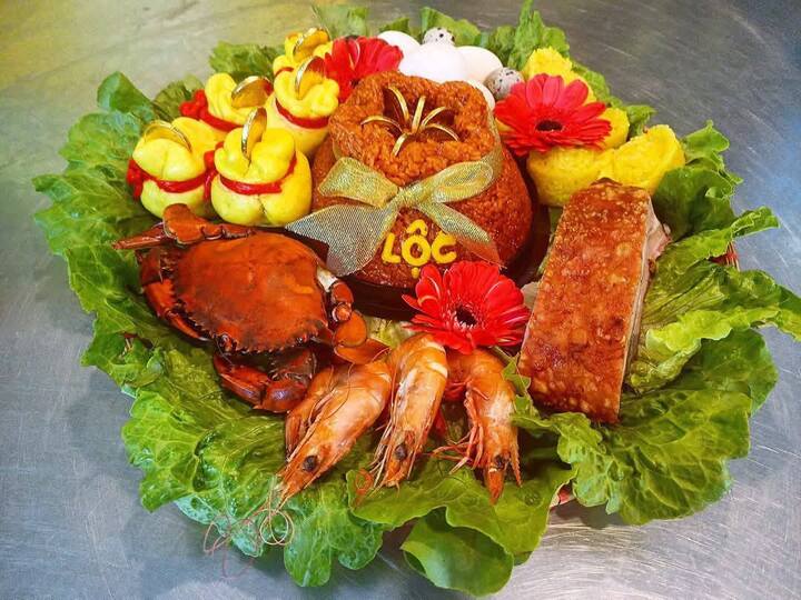 M&acirc;m c&uacute;ng ng&agrave;y v&iacute;a thần T&agrave;i 2026 v&agrave; những m&oacute;n ăn ngon kh&ocirc;ng thể thiếu - Ảnh 3.