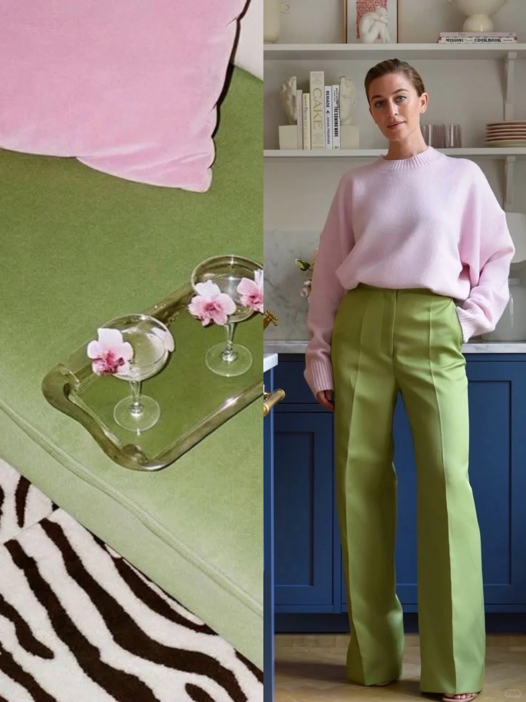 Cặp màu chân ái giúp chị em tôn da và khí chất đầu xuân 2026 - Ảnh 4. Cặp màu chân ái giúp chị em tôn da và khí chất đầu xuân 2026 - Ảnh 4.