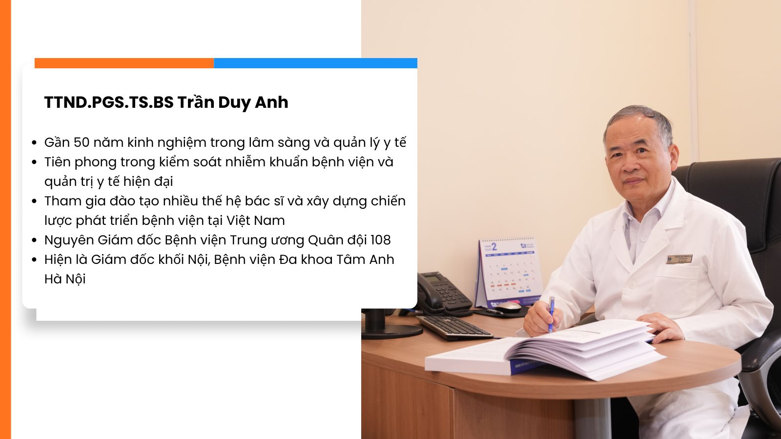 TTND.PGS.TS.BS Trần Duy Anh: “Một bác sĩ giỏi không chỉ cần biết nhiều, mà còn phải biết đặt câu hỏi, hoài nghi khoa học đúng cách và đánh giá bằng chứng” - Ảnh 1.