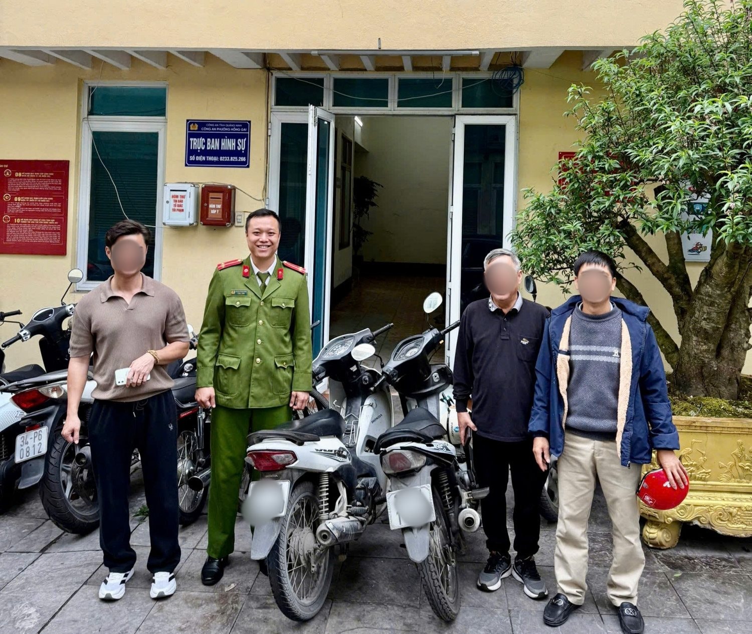 Hai người đi nhầm xe m&aacute;y trong 7 ng&agrave;y Tết tại Quảng Ninh - Ảnh 1.