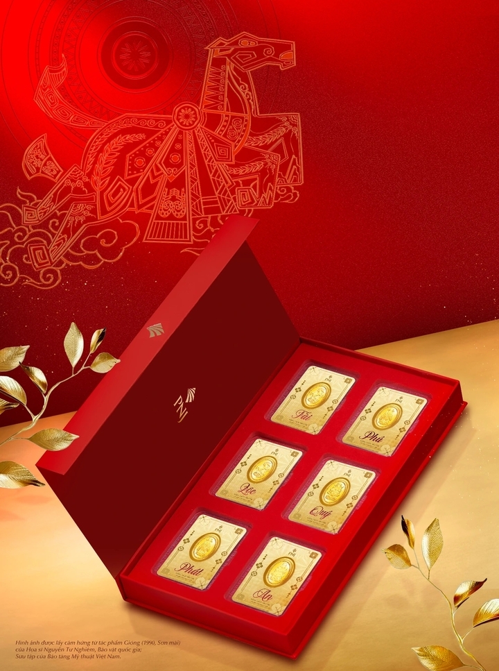 Những sản phẩm v&agrave;ng độc lạ ' l&ecirc;n kệ ' ng&agrave;y v&iacute;a thần T&agrave;i 2026 đang g&acirc;y sốt - Ảnh 11.