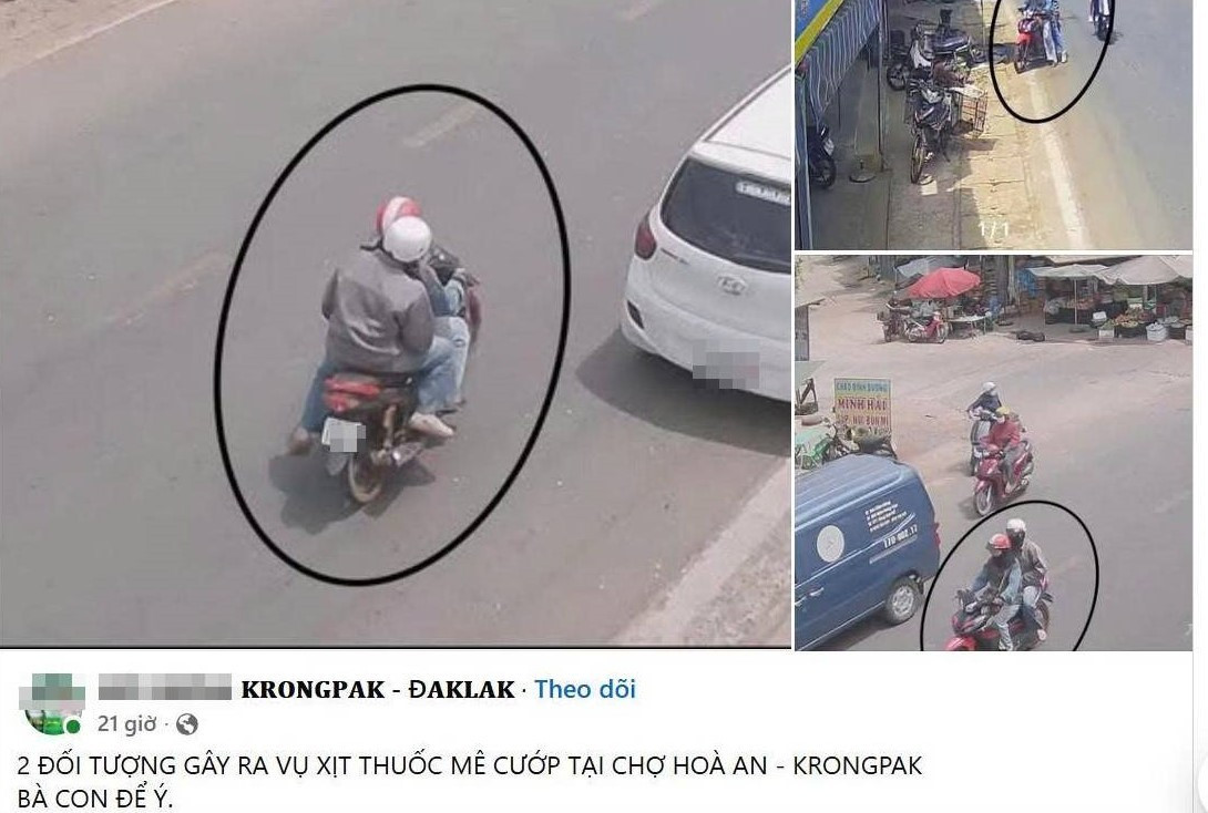 C&ocirc; g&aacute;i ngất xỉu giữa chợ sau khi tiếp x&uacute;c 2 phụ nữ bịt mặt - Ảnh 1.