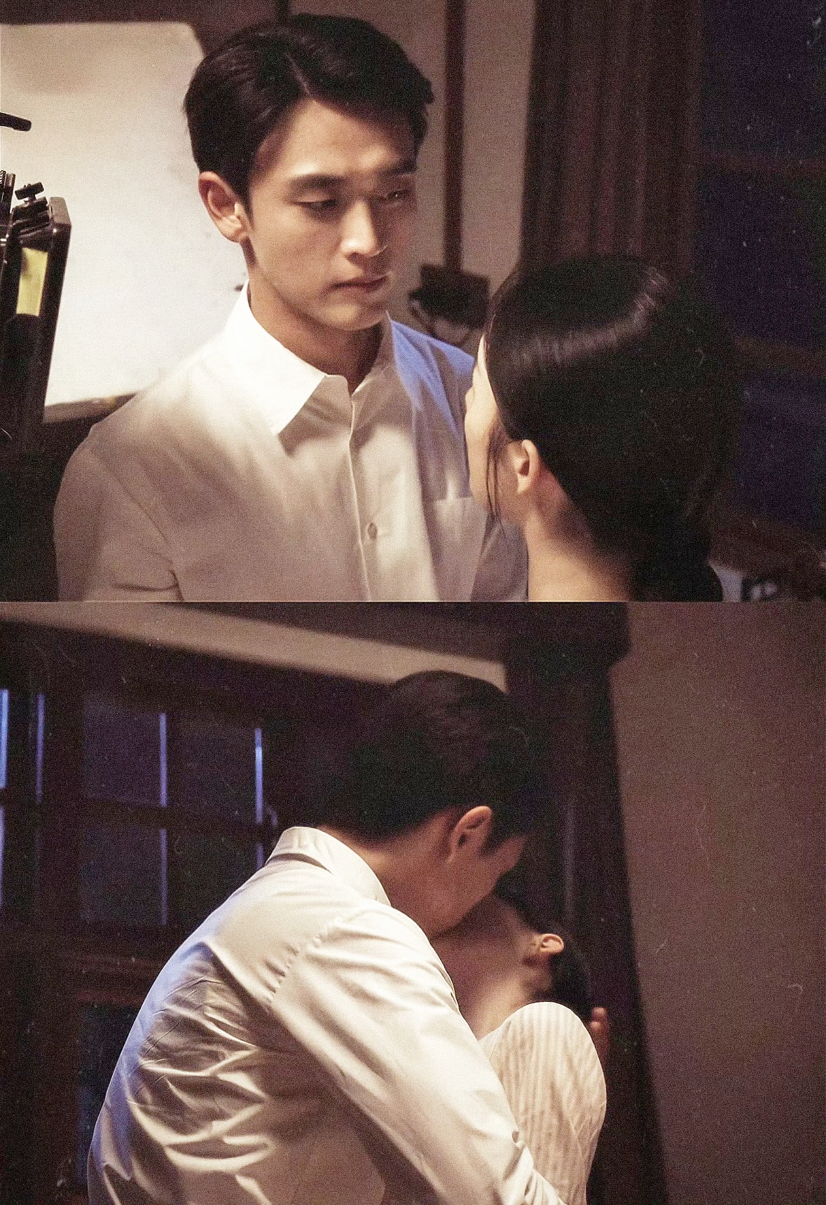 Hậu trường cặp đ&ocirc;i Vương Thi&ecirc;n Thần v&agrave; Qu&aacute;ch Hiểu Đ&igrave;nh trong T&igrave;nh Y&ecirc;u Thời Đại Thuần Khiết - Ảnh 7.