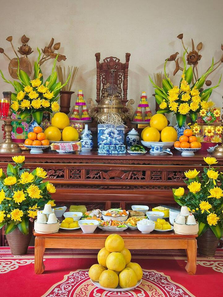 Gợi &yacute; m&acirc;m lễ c&uacute;ng Rằm th&aacute;ng Gi&ecirc;ng đầy đủ v&agrave; trang trọng cho năm 2026 - Ảnh 1.