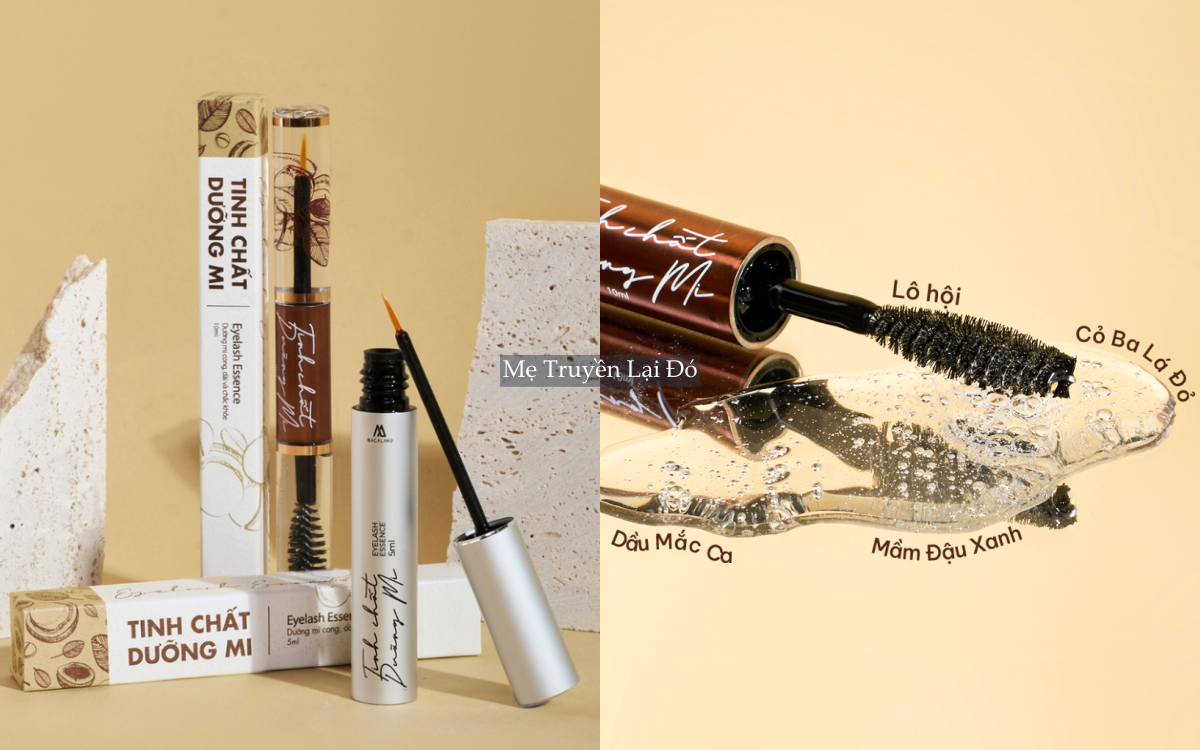 Học theo mẹ, t&ocirc;i dưỡng mi d&agrave;i cong chỉ với 4 serum 