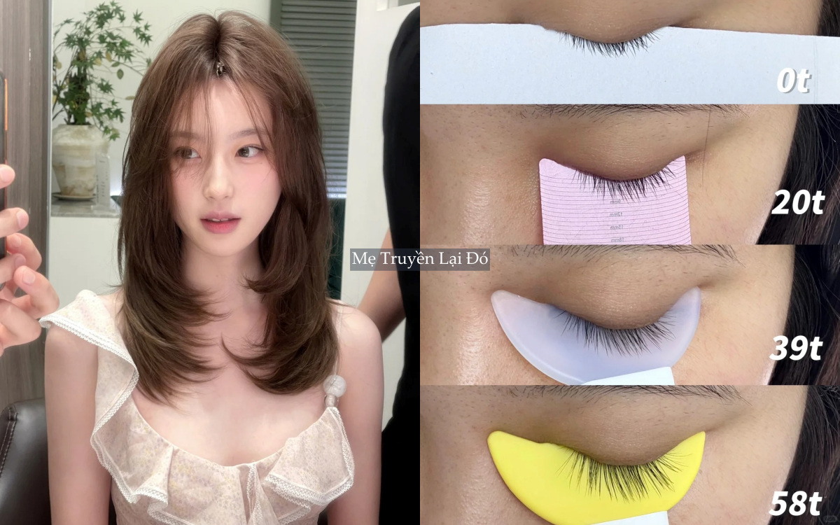 Học theo mẹ, t&ocirc;i dưỡng mi d&agrave;i cong chỉ với 4 serum 