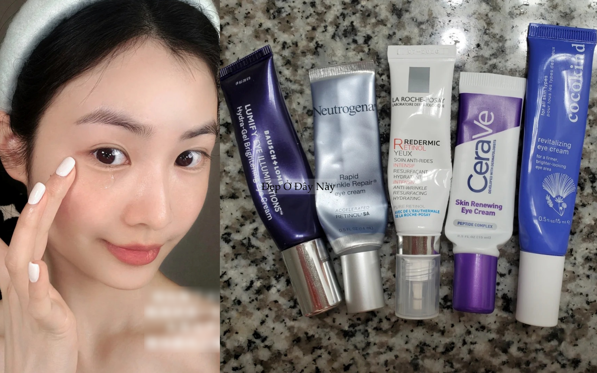 Ngo&agrave;i 30 tuổi mới hiểu: Kem mắt b&igrave;nh d&acirc;n d&ugrave;ng đ&uacute;ng c&ograve;n hiệu quả hơn đồ đắt tiền - Ảnh 2.