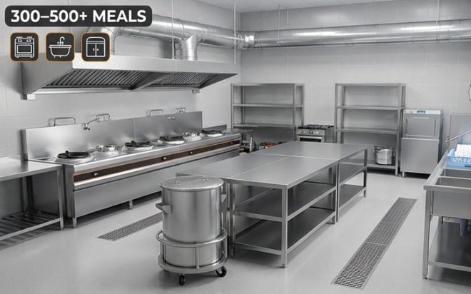 Gia c&ocirc;ng inox theo y&ecirc;u cầu & thiết bị inox bếp c&ocirc;ng nghiệp: Giải ph&aacute;p 