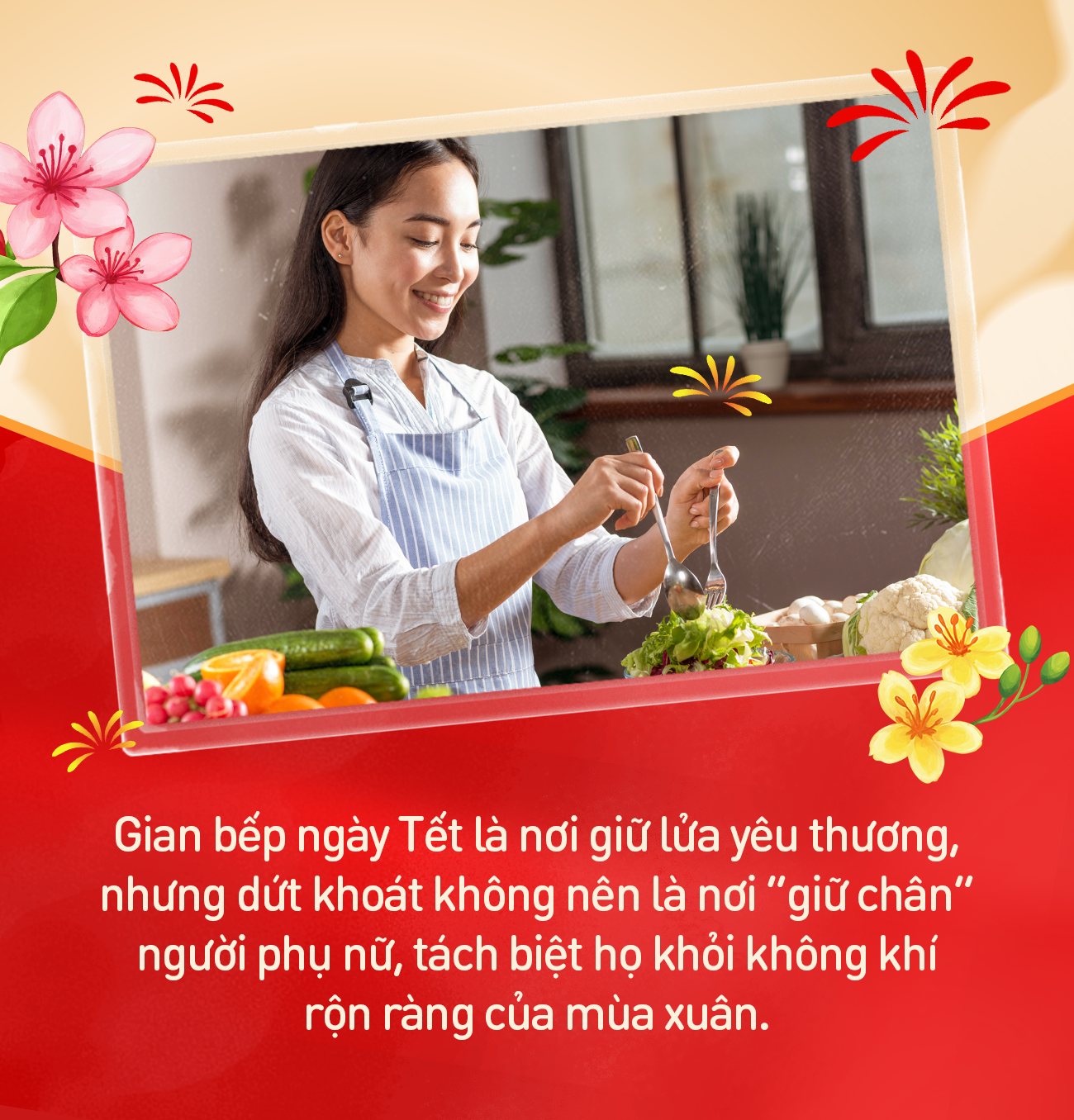 B&iacute; quyết để gian bếp ng&agrave;y Tết lu&ocirc;n đỏ lửa y&ecirc;u thương m&agrave; vẫn thảnh thơi tận hưởng - Ảnh 1.