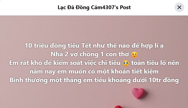 Bảng tiêu Tết càng nhìn càng choáng: Có nhà 10 triệu đã đủ, có nhà 44 triệu mới 
