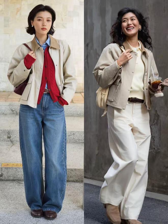 C&ocirc;ng thức mặc đẹp &aacute;o ngắn + quần ống rộng cho n&agrave;ng nấm l&ugrave;n m&ugrave;a xu&acirc;n 2026 - Ảnh 4.