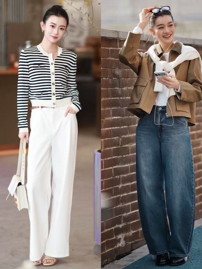 C&ocirc;ng thức mặc đẹp &aacute;o ngắn + quần ống rộng cho n&agrave;ng nấm l&ugrave;n m&ugrave;a xu&acirc;n 2026 - Ảnh 5.