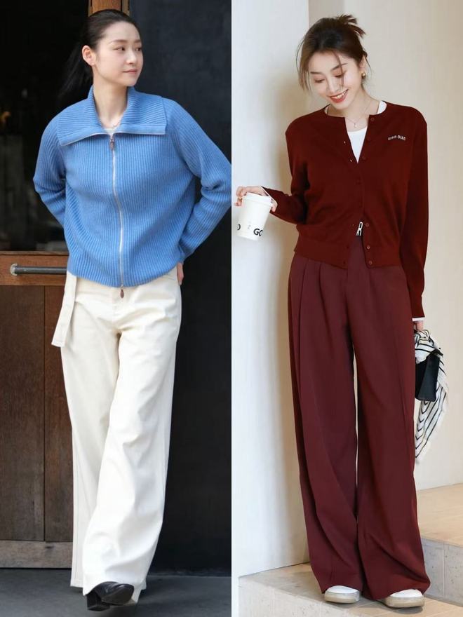 C&ocirc;ng thức mặc đẹp &aacute;o ngắn + quần ống rộng cho n&agrave;ng nấm l&ugrave;n m&ugrave;a xu&acirc;n 2026 - Ảnh 8.