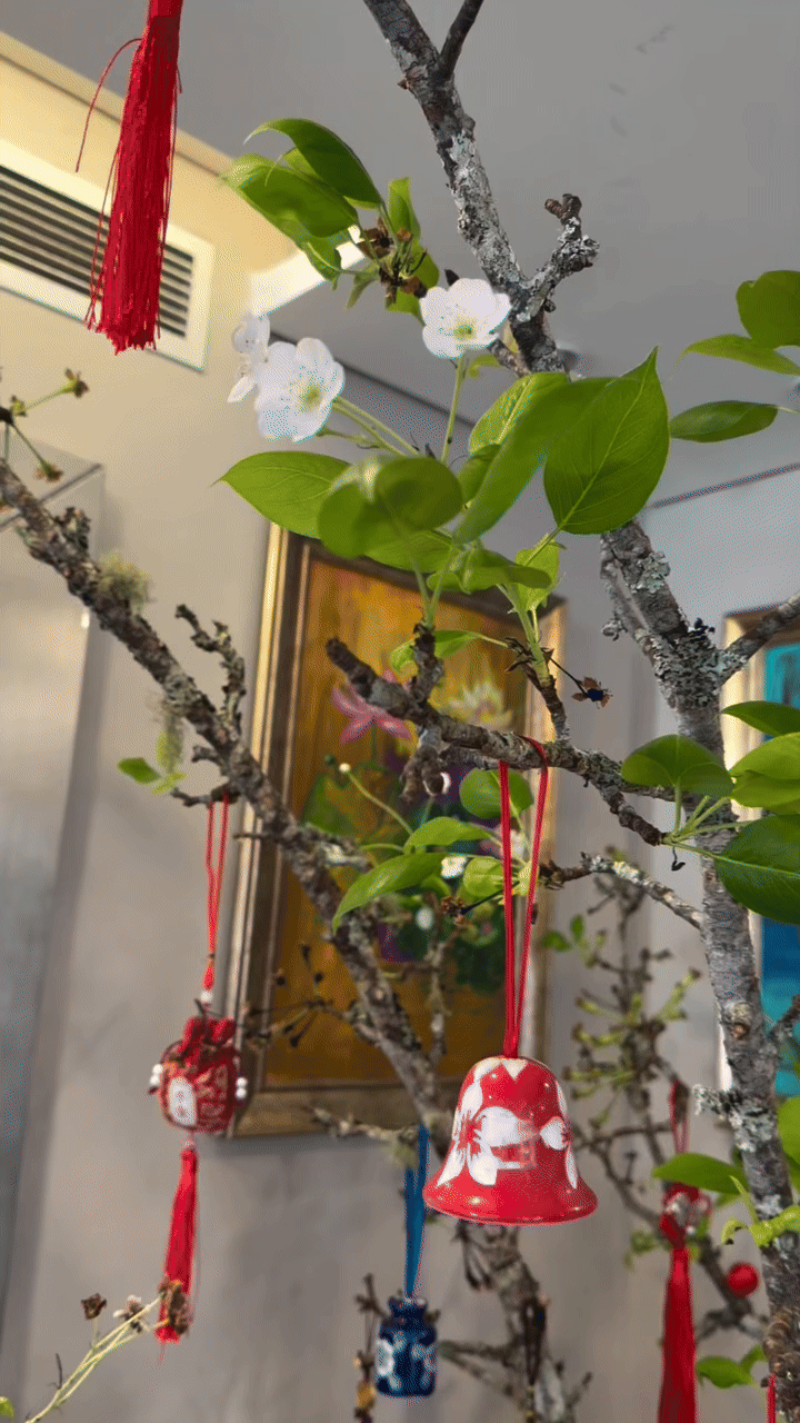 Tết 2026 tràn ngập không gian sống của Hoa hậu Giáng My tại biệt thự 1.000m2 - Ảnh 8. Tết 2026 tràn ngập không gian sống của Hoa hậu Giáng My tại biệt thự 1.000m2 - Ảnh 8.