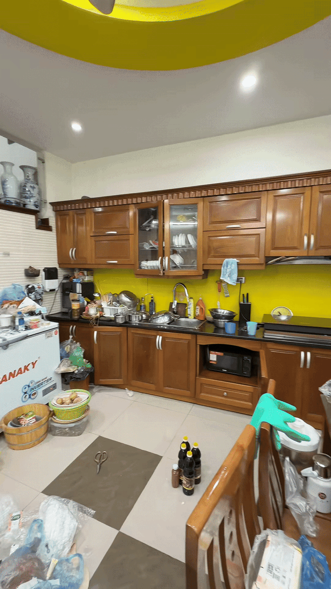 N&agrave;ng d&acirc;u 9X chi tiền t&aacute;i thiết căn bếp cho bố mẹ chồng đ&oacute;n Tết 2026 - Ảnh 1.