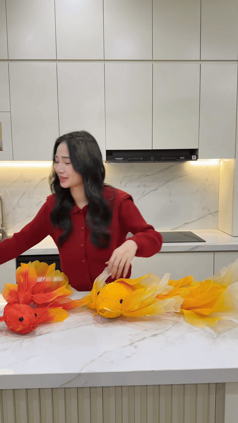 N&agrave;ng d&acirc;u 9X chi tiền t&aacute;i thiết căn bếp cho bố mẹ chồng đ&oacute;n Tết 2026 - Ảnh 11.