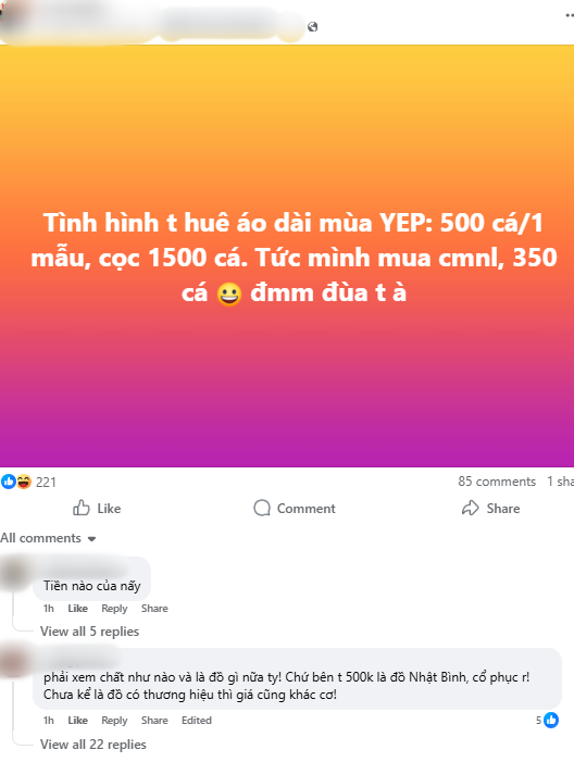 Year End Party v&agrave; c&uacute; sốc thu&ecirc; &aacute;o d&agrave;i: Tiền thu&ecirc; 500k nhưng đặt cọc 1,5 triệu - Ảnh 1.