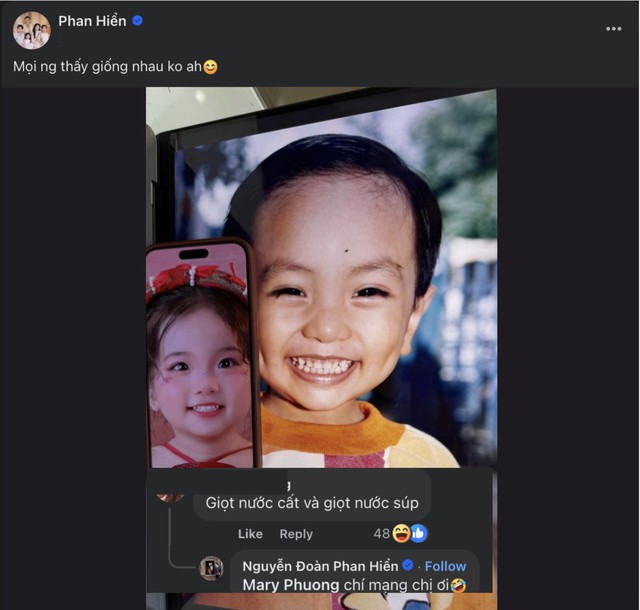 Phan Hiển khoe gen trội cực phẩm của con g&aacute;i &uacute;t Lisa, netizen 