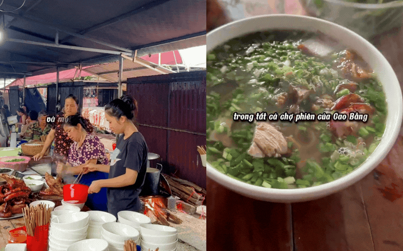 Đi chợ phiên Cao Bằng có gì hay mà nhiều người mê thế: Bát phở 25k đông nghịt khách và thức thạch giải nhiệt khiến dân bản địa cũng "nghiện" - Ảnh 5.