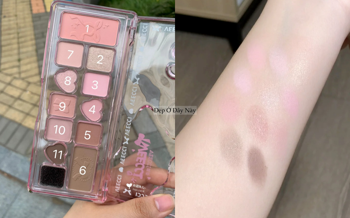 5 bảng phấn đa năng 